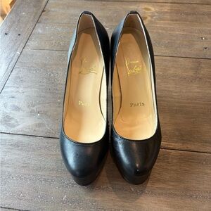 Christian Louboutin Black Heels Timeless Elegance